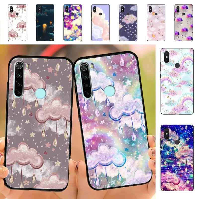 

YNDFCNB Luxury Cloud Phone Case for Redmi Note 8 7 9 4 6 pro max T X 5A 3 10 lite pro