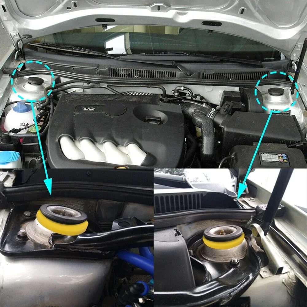 Резиновые втулки для глушителя универсальные амортизирующие шайбы с передней