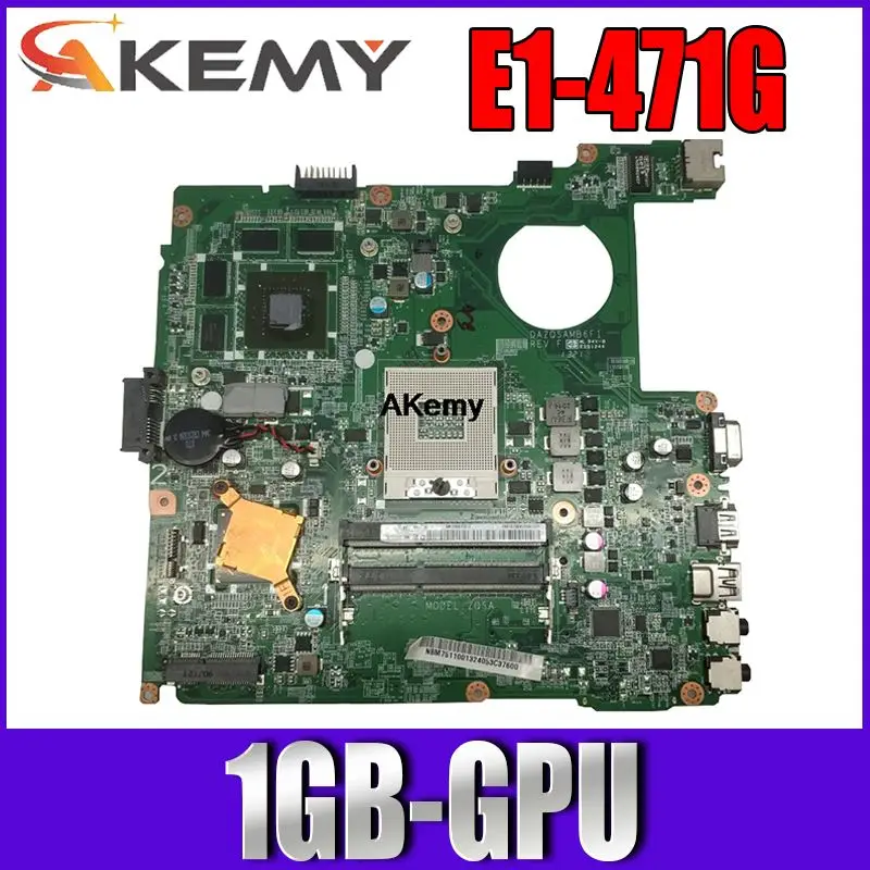 

V3-471 da0zqsmb8e0 For Acer e1-471g EC-471 v3-471g e1-431g v3-431g notebook PC motherboard 100% Test OK 1G-GPU HM76