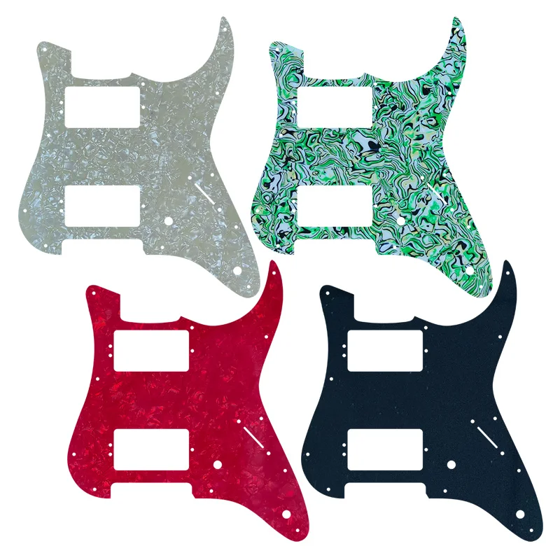 

xinyue Custom Guitar Pickgaurd - Fit Most USA Kiesel Delos D6 HH Strat 11 Screw Hole St Guitar Pickguard,Multicolor Options