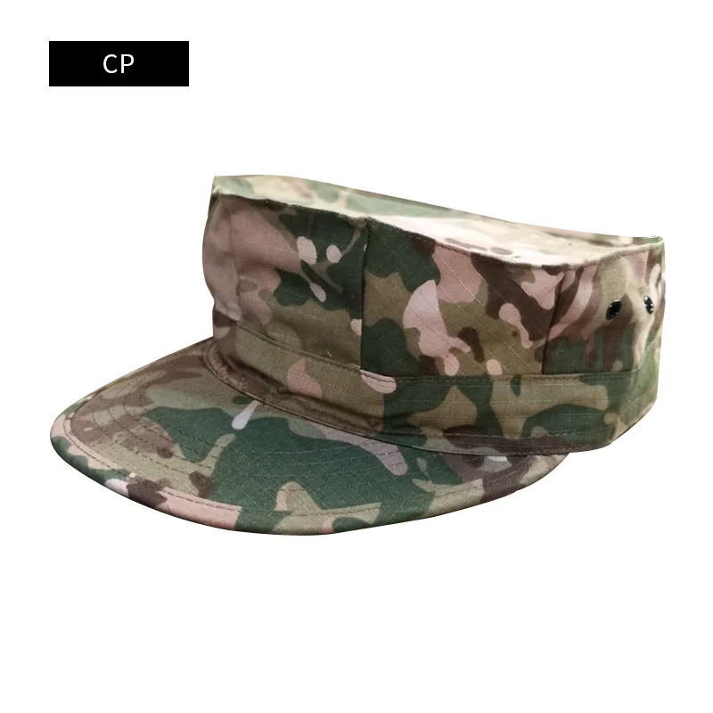 

Acu Camouflage Cap Jungle Desert Outdoor Sports Training Camping Sun Hat CP Camo Military Octagonal Hat