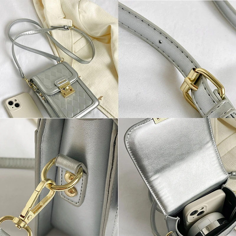 PU Luxury Handbags Womens Bags for Woman 2022 Ladies Hand Bags Women's Crossbody Bags Purse Clutch Phone Wallet Shoulder Bag