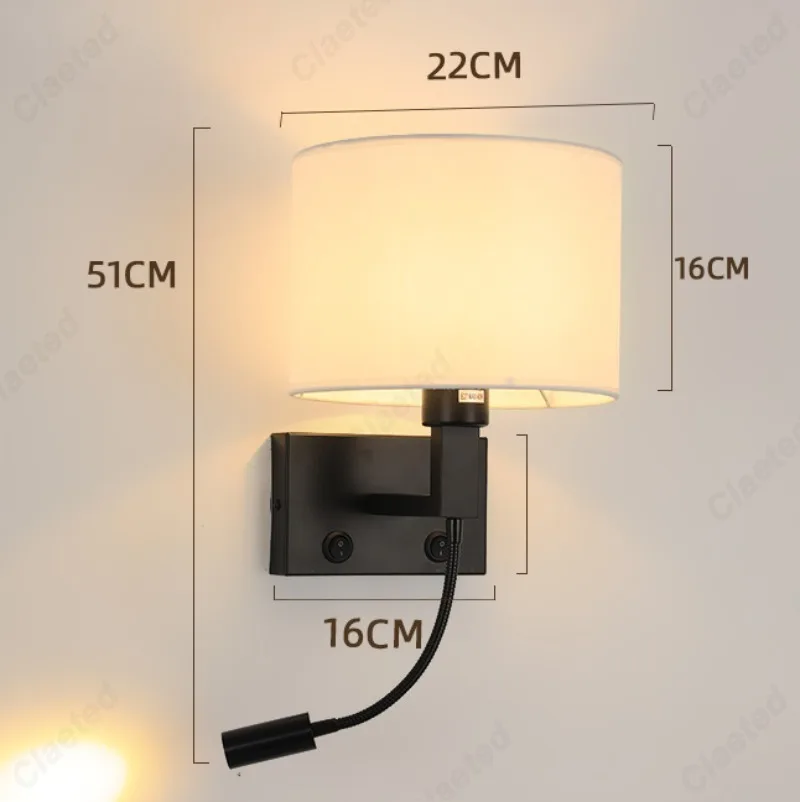 

Настенный светильник Claeted E27