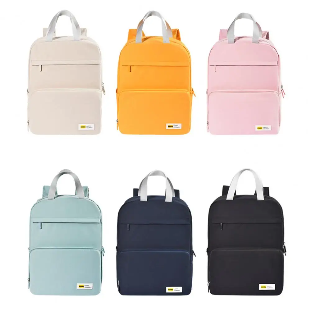 

Practical Fitness Rucksack Strong Load-Bearing 6 Colors Laptop Backpack Casual Women Men Foldable School Bag