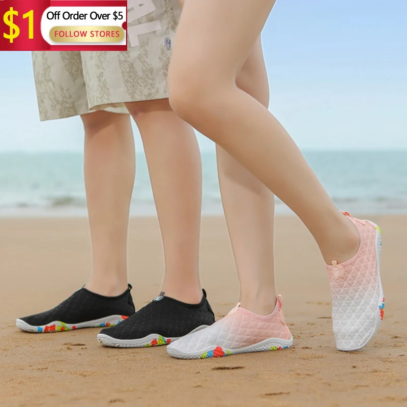 

Diving Shoes Women Aqua Shoes Men Beach Swimming Water Sport Socks Barefoot Sneaker Fitness Dance Swim Surfing Snorkeling Shoe