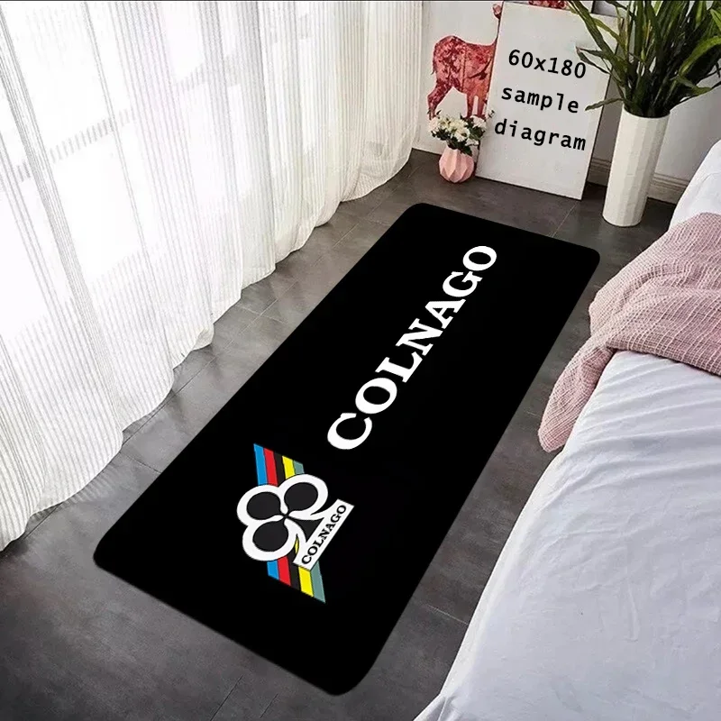 Фото Велосипедный коврик для гостиной C-Colnago, коврики для ног, коврик для входа, напольные коврики, противоскользящий коврик, домашний декор для кухни, прихожей №3