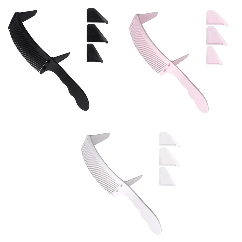 

Профессиональная изогнутая бритва машинки для стрижки волос парикмахерская расческа с плоским верхом Антистатическая салонная расческа для стрижки Парикмахерская