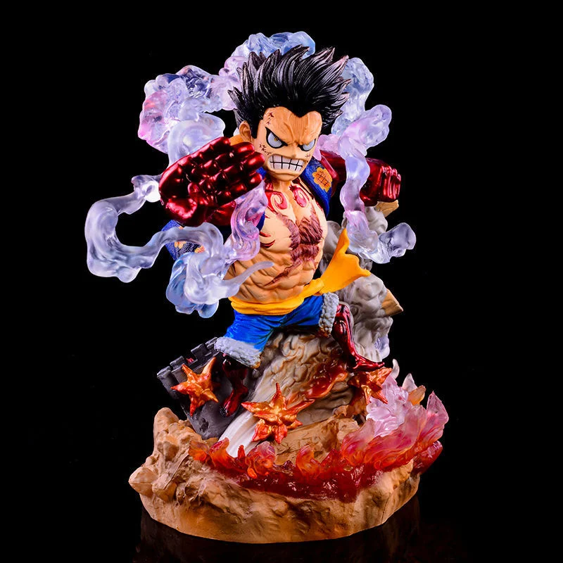 

Фигурка змеи G5 Luffy Gear 4, Аниме One Piece, 14-18 см, экшн-фигурка, подарок для взрослых и детей, Коллекционная модель, статуя