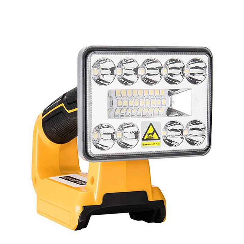 

3 Inch Tool Light Indoor Outdoor Light LED Light Work Light For DEWALT 14.4V/18V Lithium Battery DCB201 DCB200