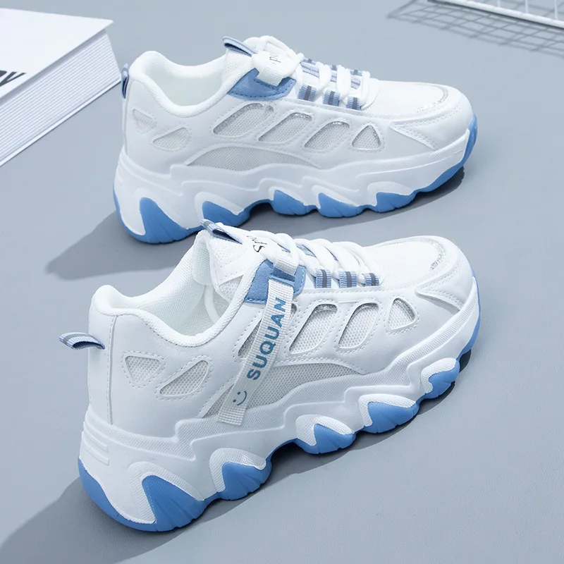 

NAUSK 2022 NEW Platform Sneakers Student Autumn Casual Shoes Women Comfortable Woman Shoes