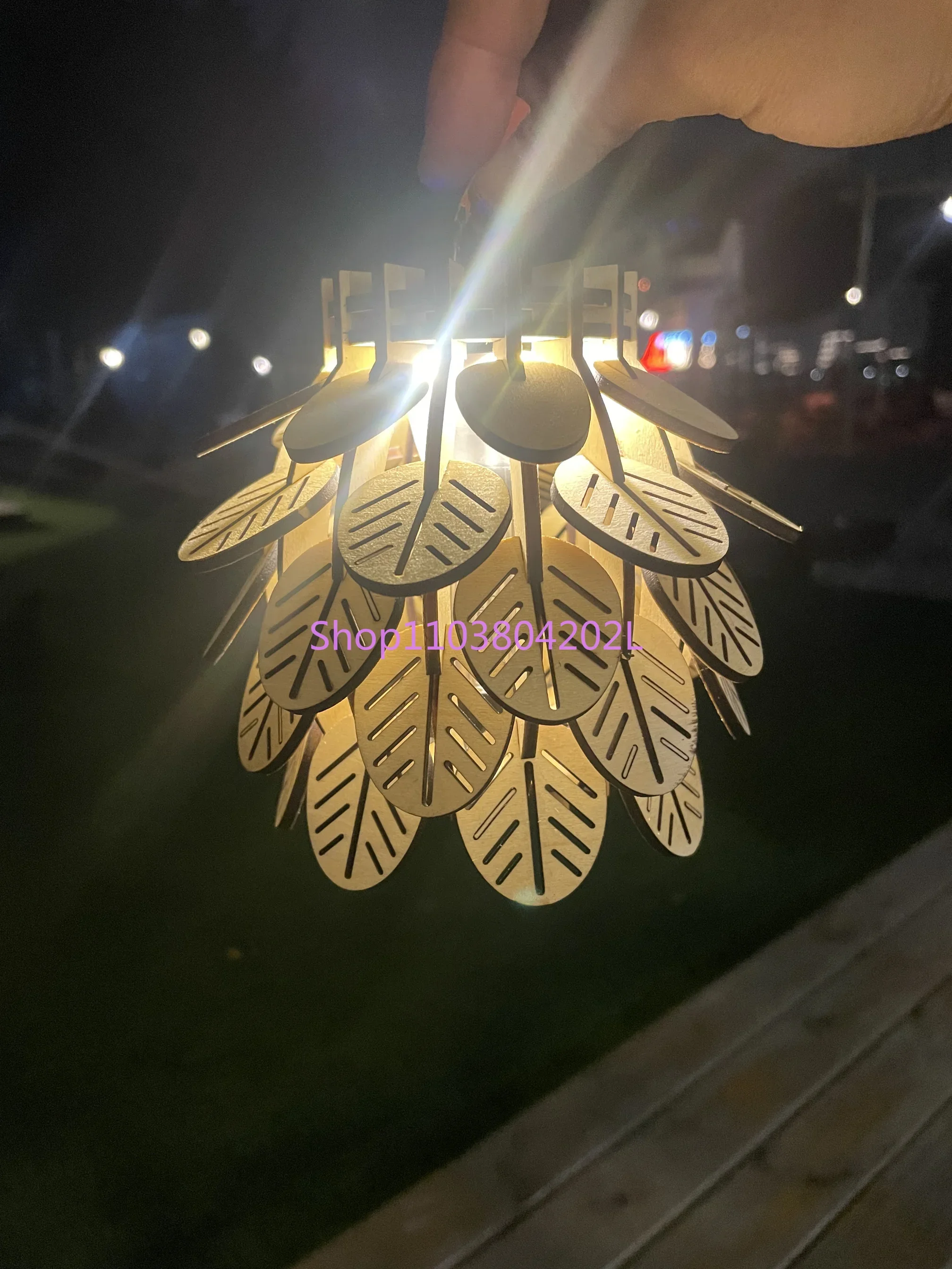 Тот же стиль Goalzero черный ореховый лист абажур подходит открытый кемпинг фонарь