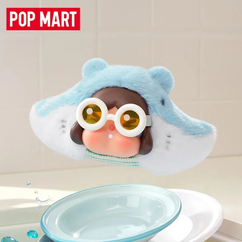 Фото POP MART CRYBABY CRY ME AN OCEAN Серия виниловых плюшевых подвесок-брелоков, игрушки-сюрпризы, коллекционные фигурки, аниме-фигурки, подарок на день рождения №3