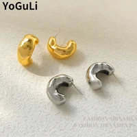 925%c2%a0silver%c2%a0needle modern jewelry simply geometric earrings popular design stud earrings for women party gifts