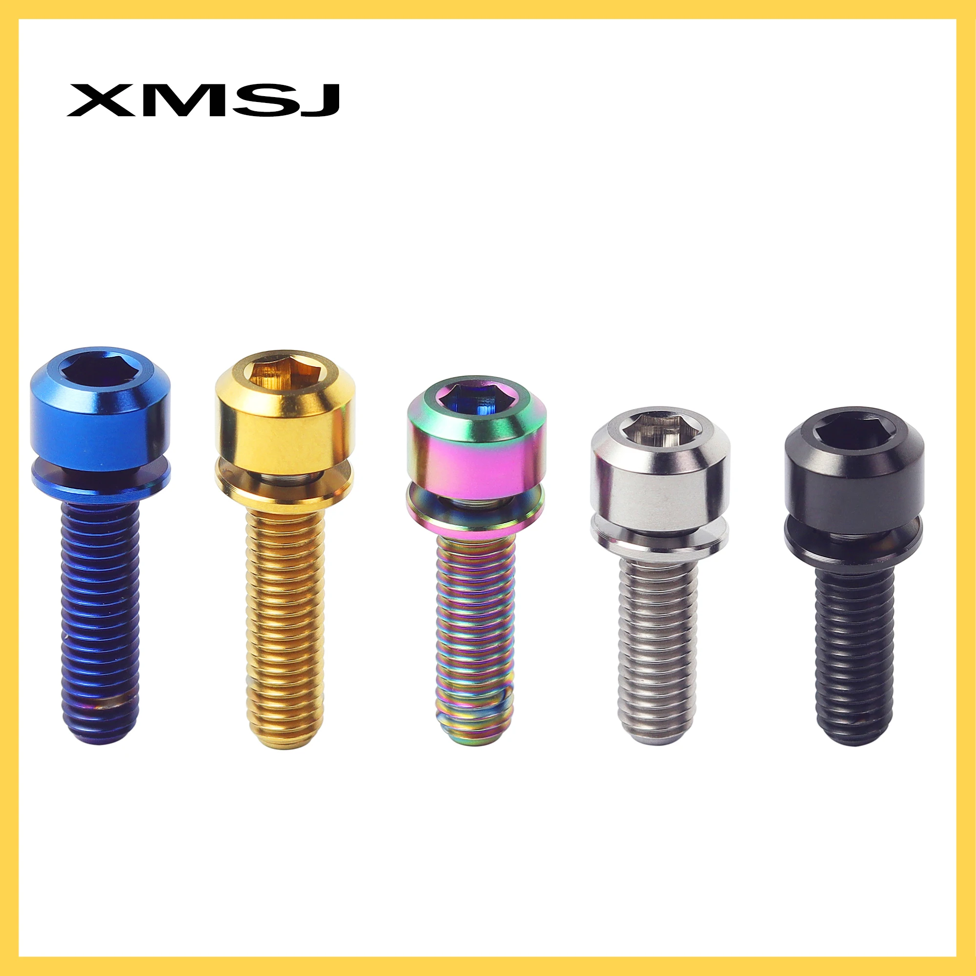 Велосипедный стержень XMSJ винт для руля велосипеда M5x16 18 20 мм шестерни переднего