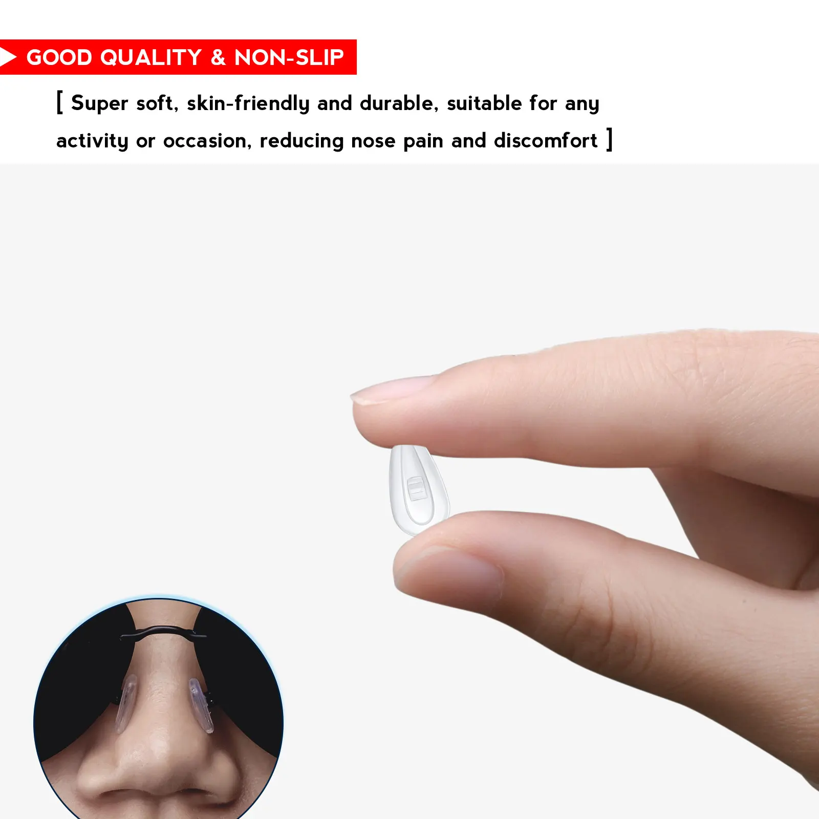 Резиновые прозрачные Замена очков OOWLIT для Oakley Full Turn / Kick Over Draw Up Monnglow Gauge 5 1