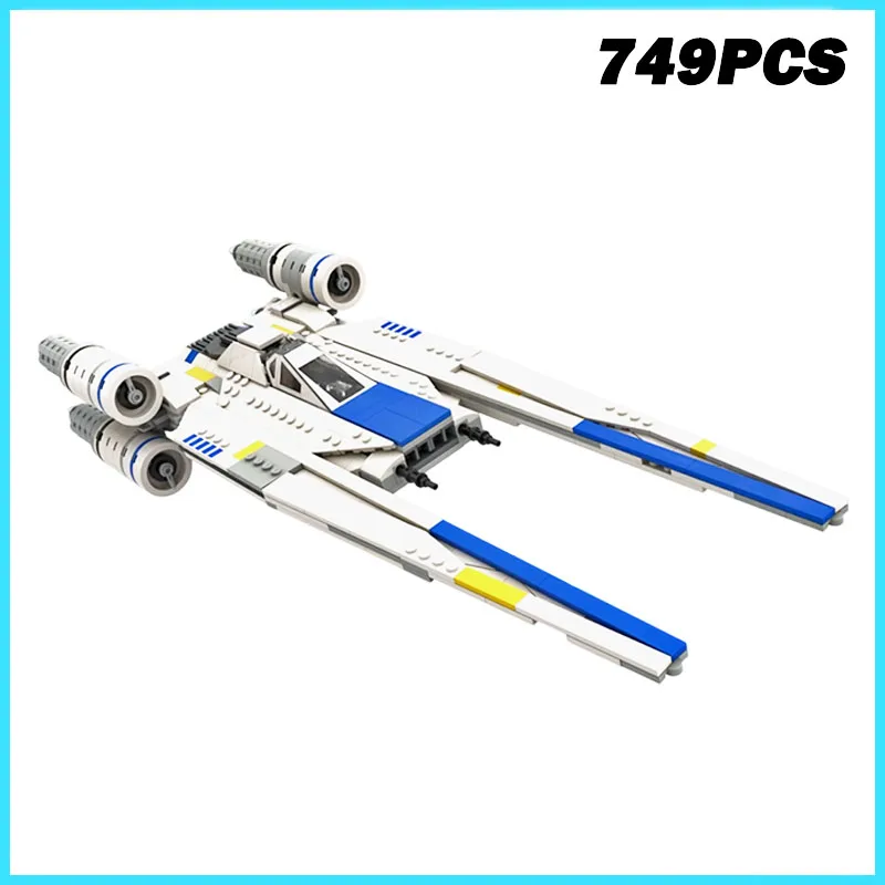 Фото Конструктор MOC U-Wing MOD Fighter, 749 деталей, серия «Космические войны», модель космического корабля, креативный набор для сборки, подарок на день рождения №1