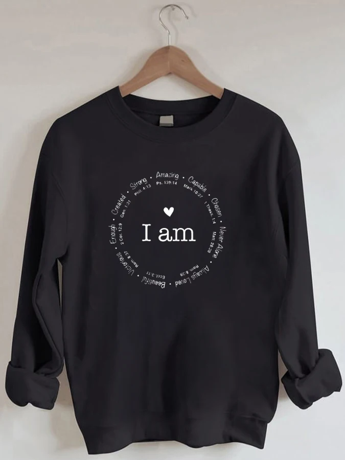 

I am Powerful Strong Amazing - Biblical Christian Sweatshirt