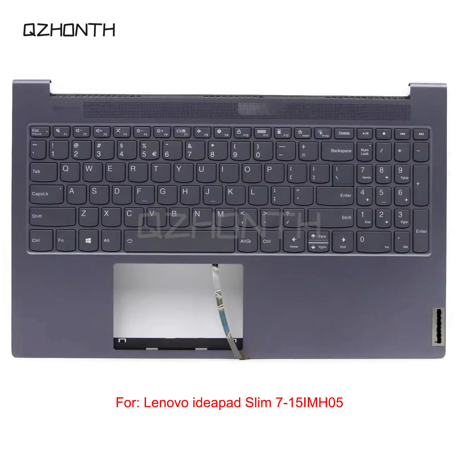 Новинка для Lenovo ideapad Slim 7-15IMH05 палка с английской клавиатурой 5CB0Z31249 (серый) 15 6&quot
