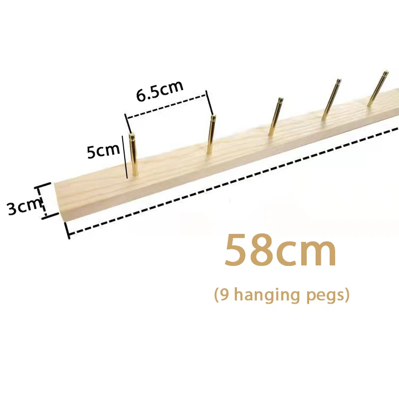 

Деревянная вешалка для украшений NALALOO