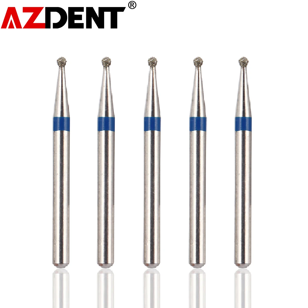 5pcs/Pack1.6mm Dental Diamond Burs Set Drills High Speed Handpiece Polishing Smoothing Kit BR-31 BR-31C