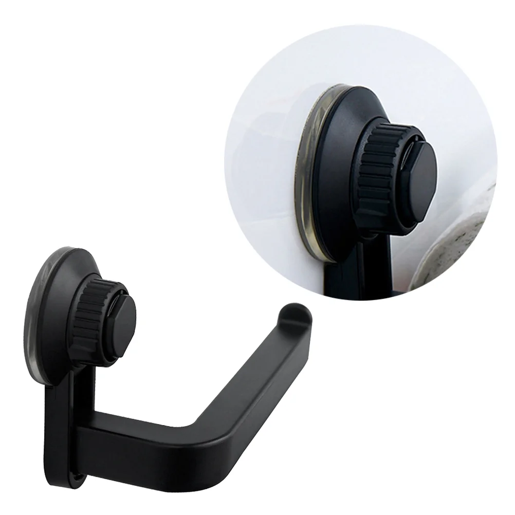 

Paper Holder Toilet Roll Tissue Towel Wall Dispenser Rack Black Wipes Storage Shelf Holders Bathroom Wet Retro Matte Mounted