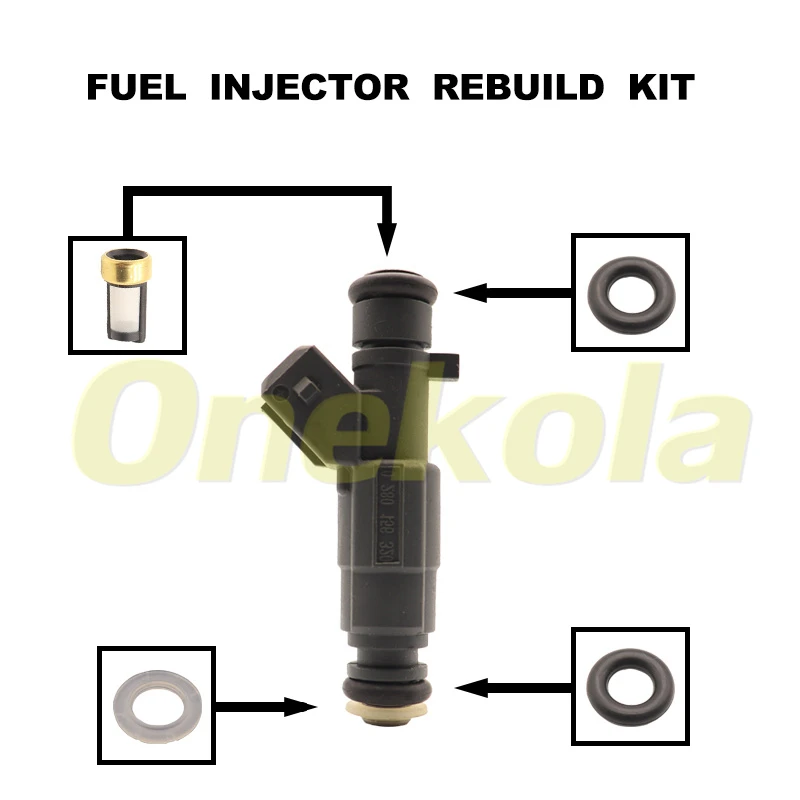 

Fuel Injector Seal O-Ring Kit Seals Filters for BYD F6 Haima 483 0280156320
