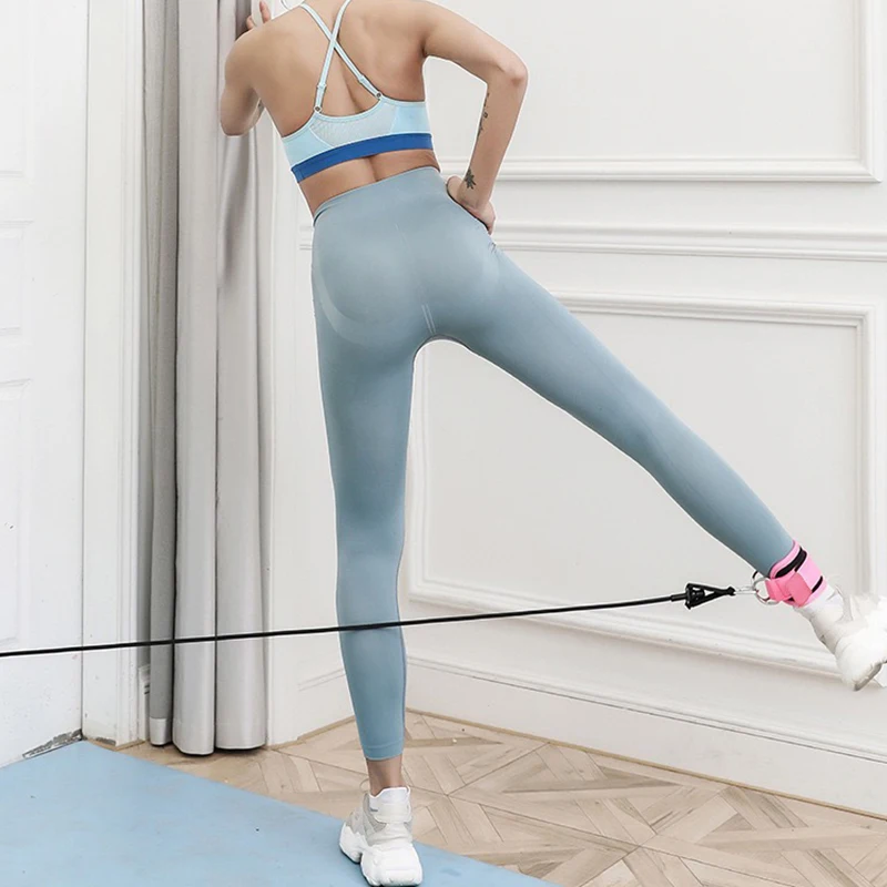 

Регулируемые D-образные ремни для фитнеса, поддерживающие манжеты для ног, для тренажерного зала, для силовых тренировок, шкив с пряжкой, для...