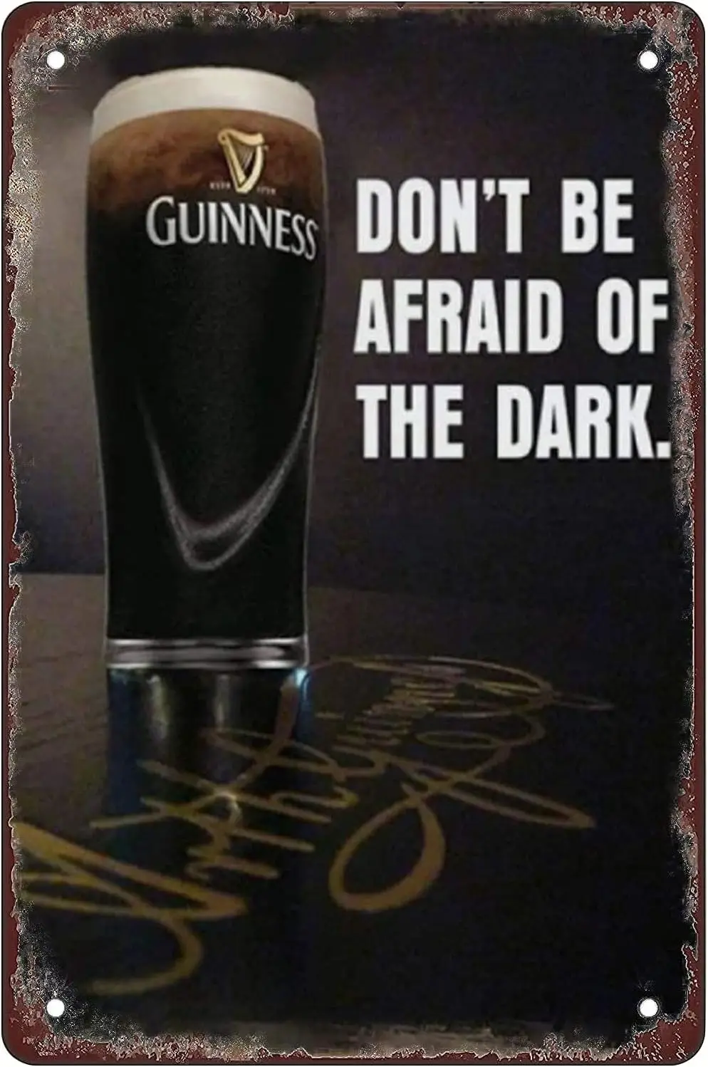 

Guinness Ретро Знак из Алюминия