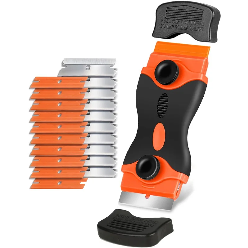 

Скребок-лезвие Для Удаления Этикеток И Наклеек С Окон И Винила (пластик/металл)