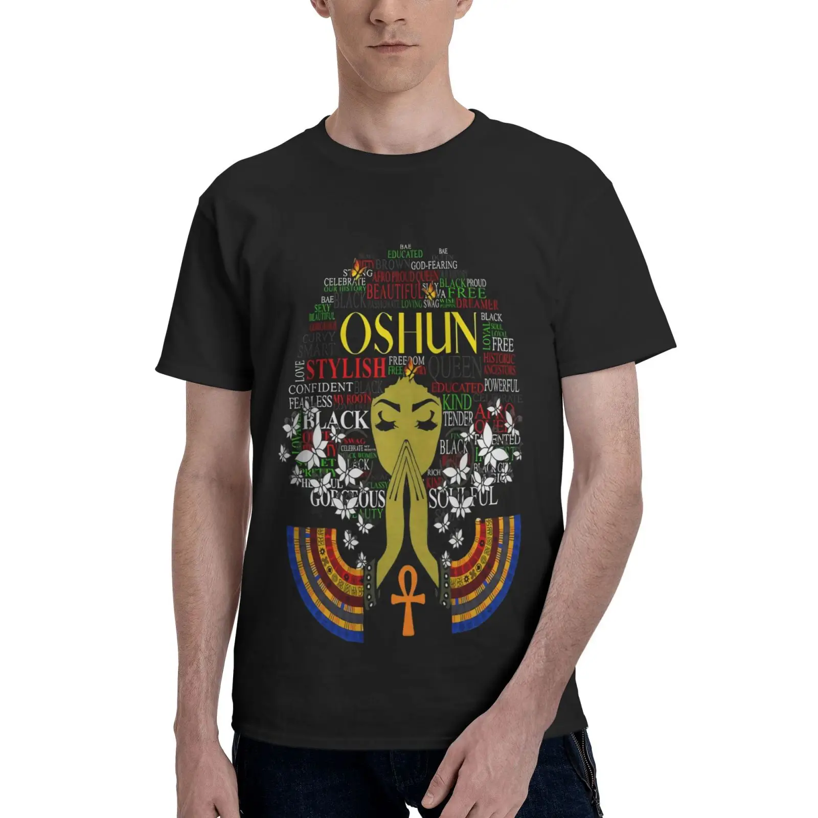 

Orisha Oshun Goddess Of Divinity Oversized T-Shirt Tops Manga T-Shirts Man Oversize T-Shirts Women's T-Shirt Shirt Men T-Shirt