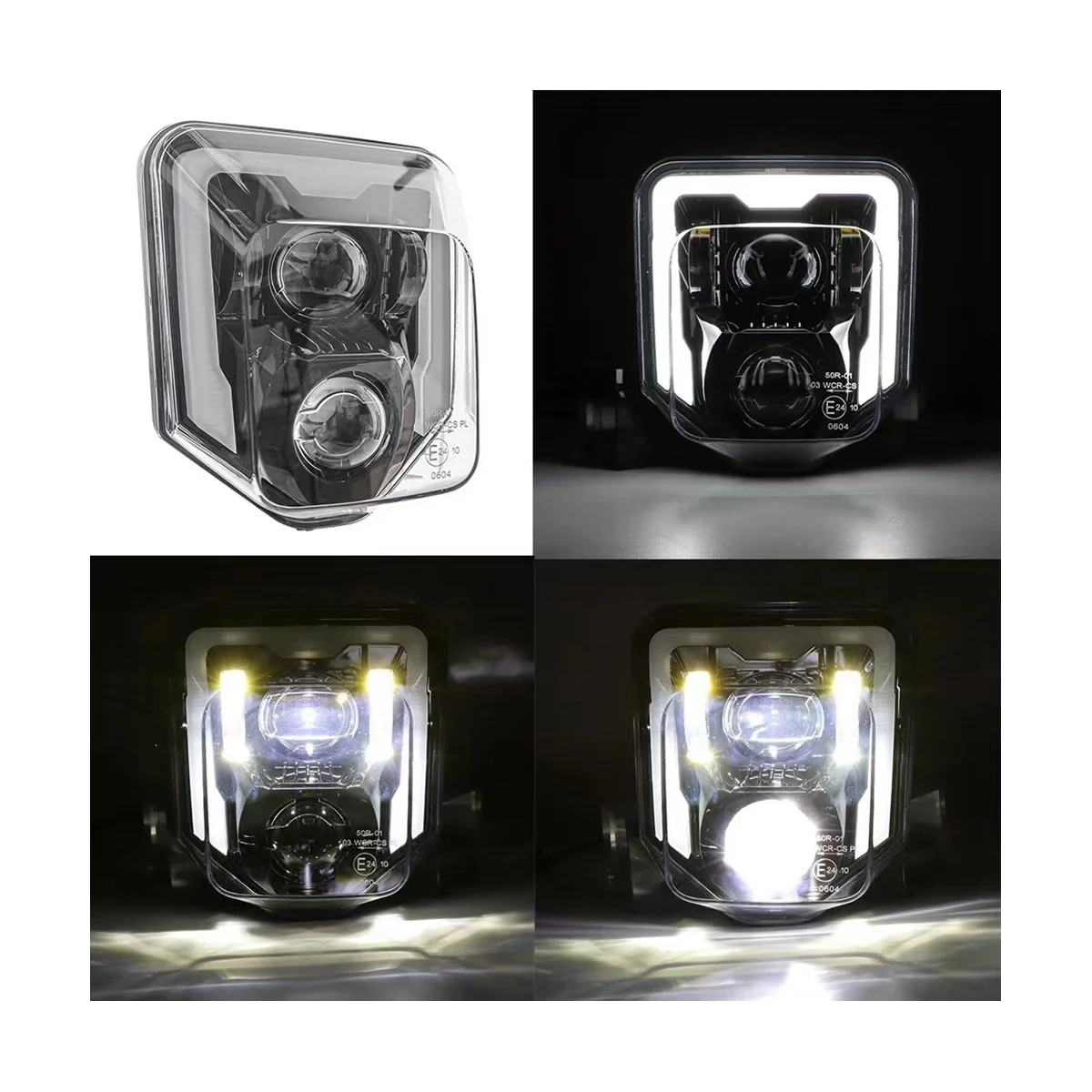 Фара мотоциклетная для Husqvarna 125 250 300 501 250I 300I FE250 FE350