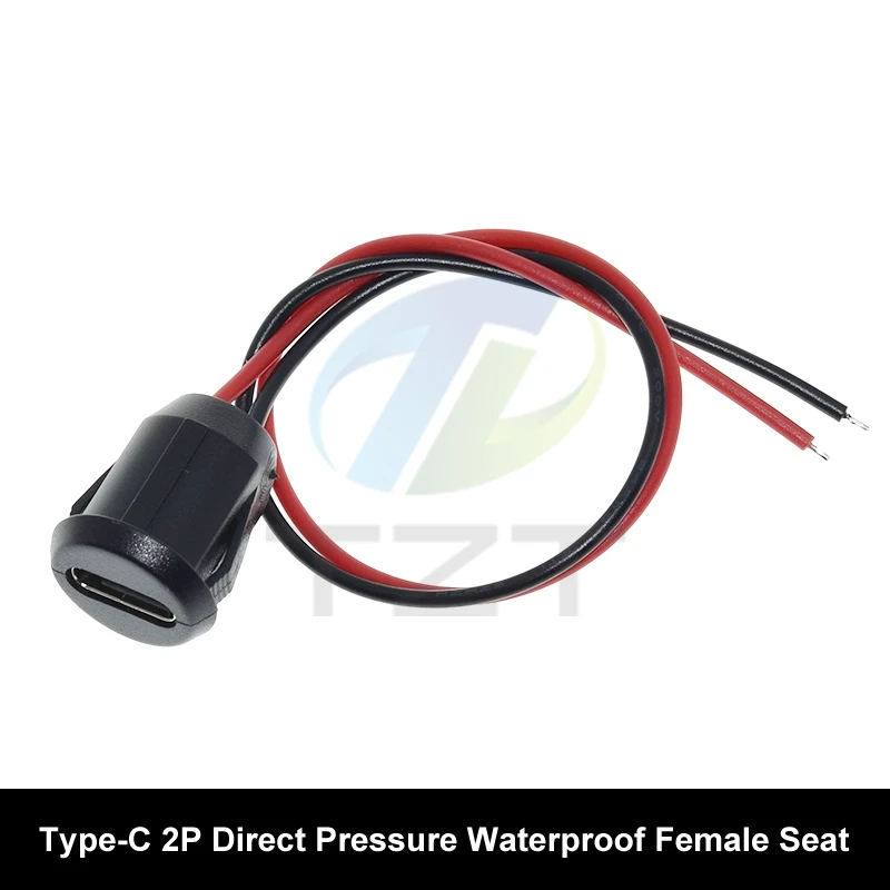 

Водонепроницаемые разъемы USB-C TZT