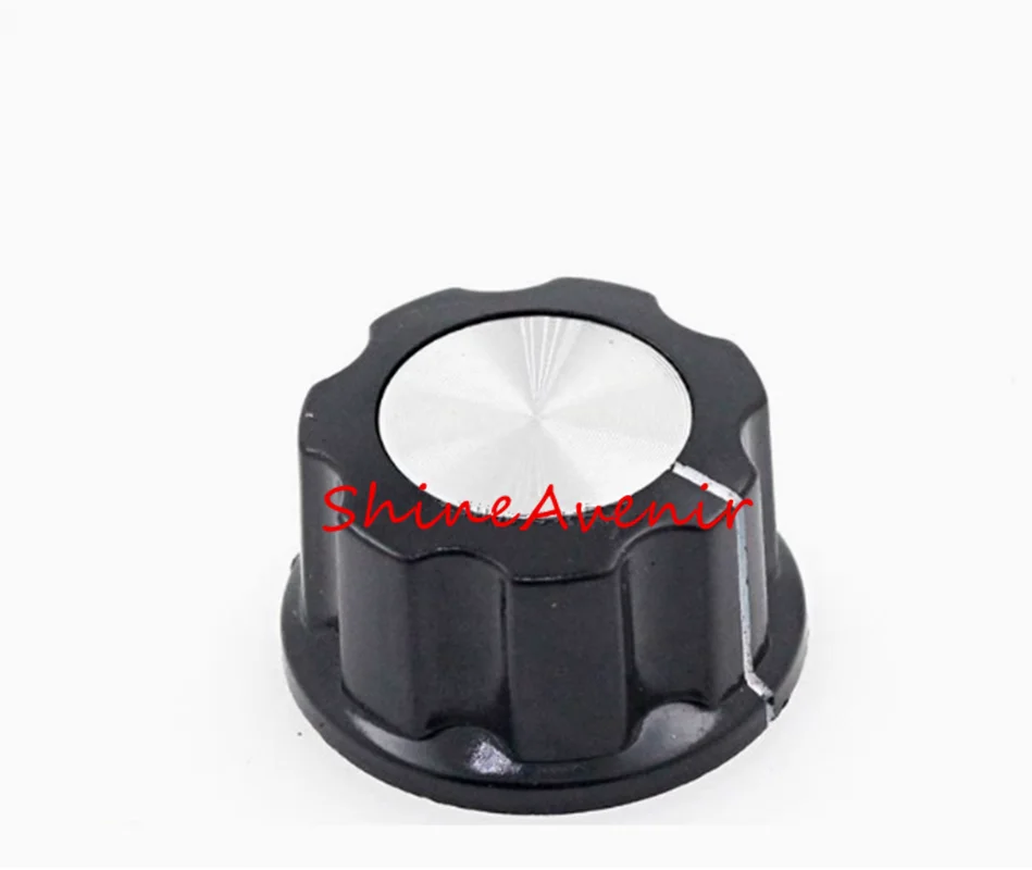 10 шт. MF-A01/A02/A03/A04/A05 ручка потенциометра из каучукового дерева шляпа шкала