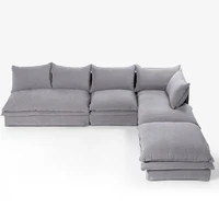 classic living room furniture modular fabric sofa contemporary american l shape sofa