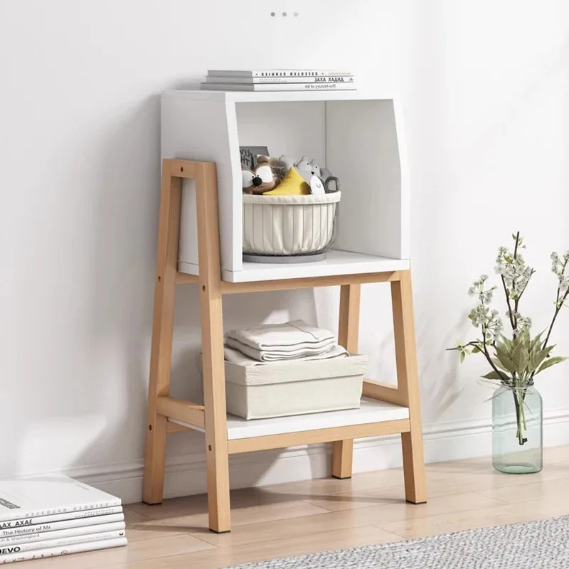 Скандинавская простая книжная полка деревянная угловая для хранения картин