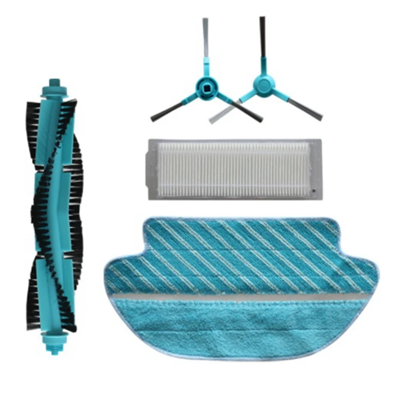 

Vacuum Cleaner Replacement HEPA Filter Main Roller Side Brush Mop Cloth For Cecotec Conga 3490 Accessories Spare Parts