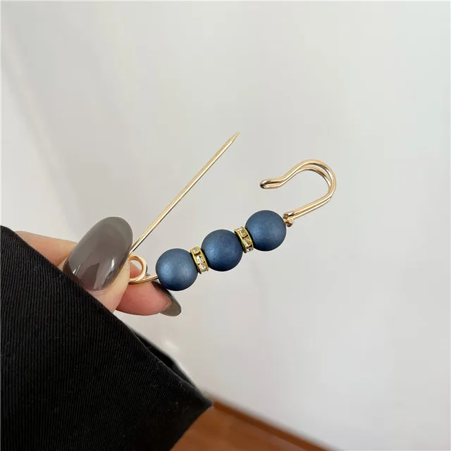 

Korean new big pin sweater coat cardigan decoration creative all-match pearl brooch female manufacturers direct sales
