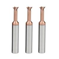 dovetail milling cutter hrc55 carbide cnc tool 45 degrees tungsten steel metal processing tool coated end mills