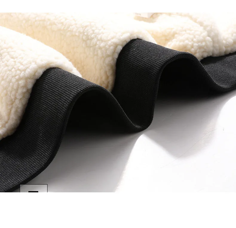 Men's Warm Hooded Cotton Jacket Winter New Men's Fleece Thickened Coat Fashion Casual Imitation Lamb Fleece Parka Men's M-4XL