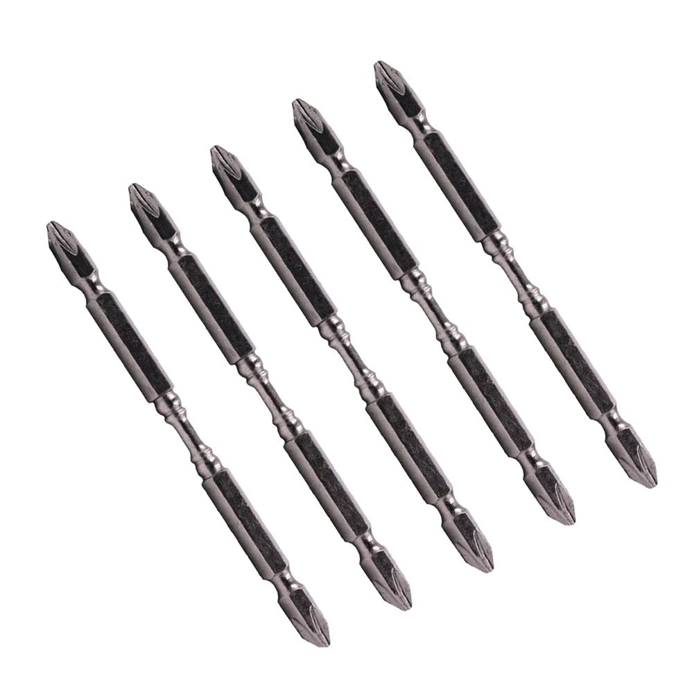 

5pcs 110mm Screwdriver Bit Set Double Head Bits Electric Screw Driver High Hardness Anti Non-slip WaterProof Bits Set