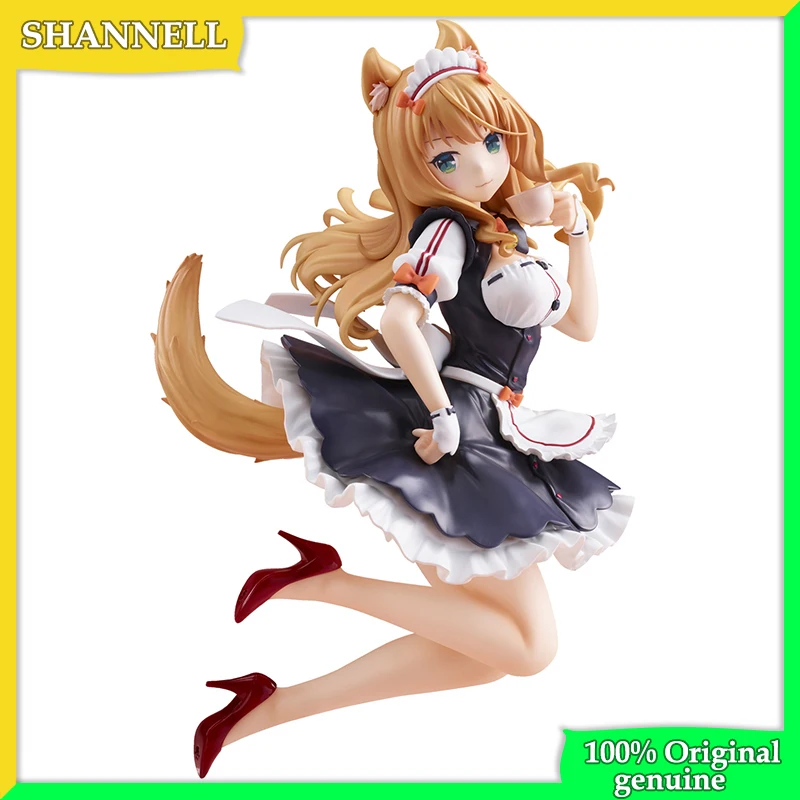 

NEKOPARA 100% оригинальная Подлинная Кленовая горничная красота 23,2 см ПВХ фигура аниме модель игрушки Фигурки Коллекционная кукла подарок