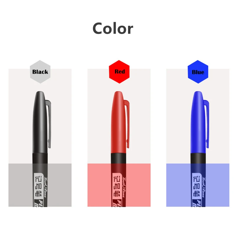 10 шт. многофункциональные водонепроницаемые фломастеры 1 5 мм