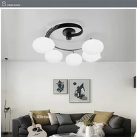 contemporary and contracted dome light sweet bedroom lamp creative personality of children room art restaurant led lamps