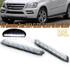 Светодиодсветодиодный дневные ходовые огни PMFC, передний бампер, ДХО, противотумансветильник ры, лампа A1649060351 для Mercedes Benz X164 GL320 GL350 GL450 GL550