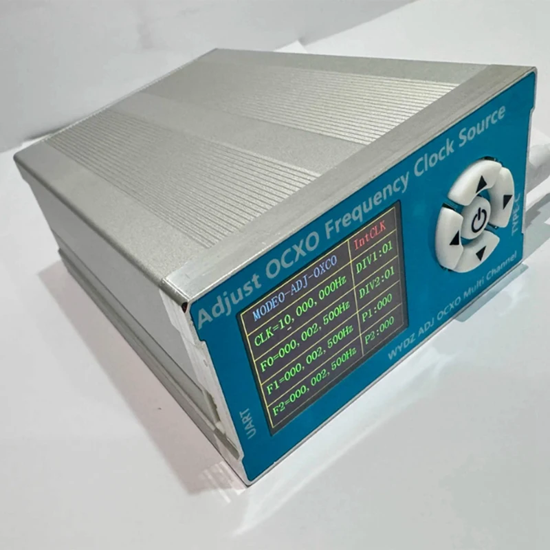 10M 0.1Ppm OCXO Adjustable Frequency Standard 2.5K-200M Clock Source Module W/ SMA Female Connectors