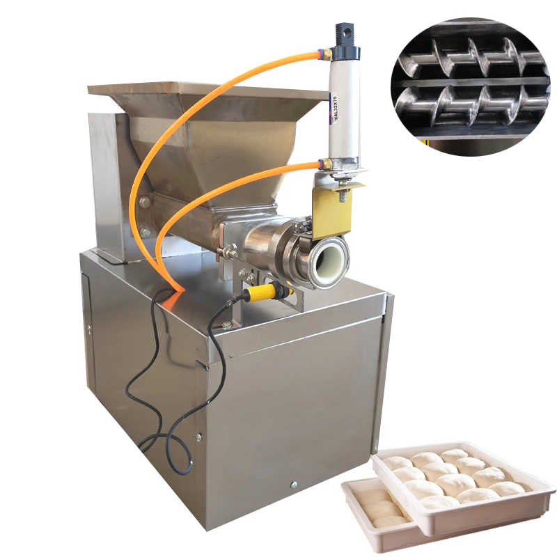 

150PC/min High efficiency Pizza Bread Dough Ball Cutter Machine Dough Blocking Dividing Machine Dough Divider Machine