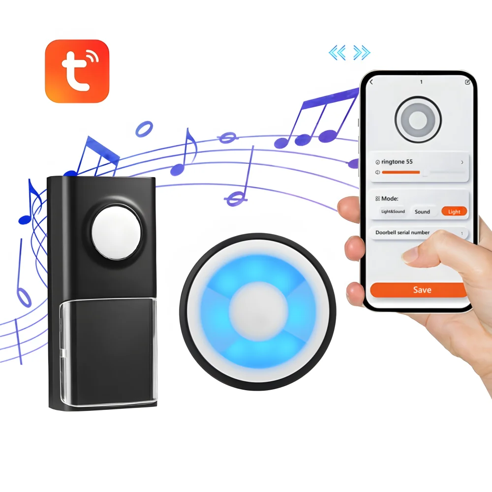 

Беспроводной умный дверной звонок MDNG Tuya