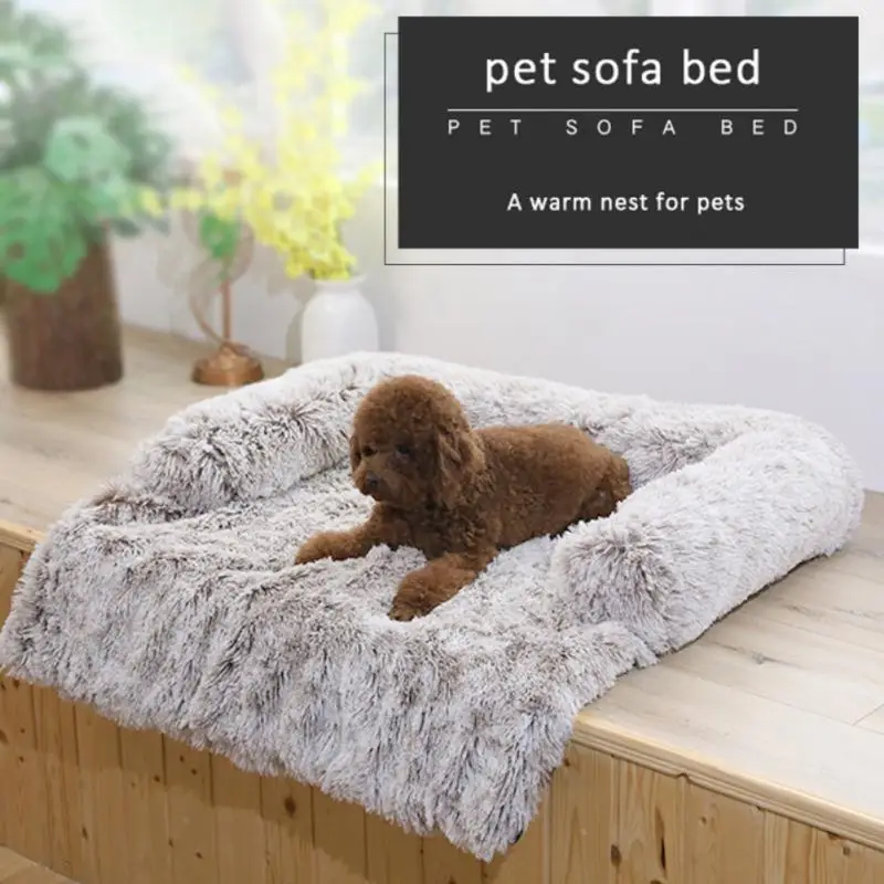 

Cats Nest Dogs Nest Portable Comfortable Warm Removable And Washable Anti-stress Pet Accessories Dog Bed Mat Cover Household