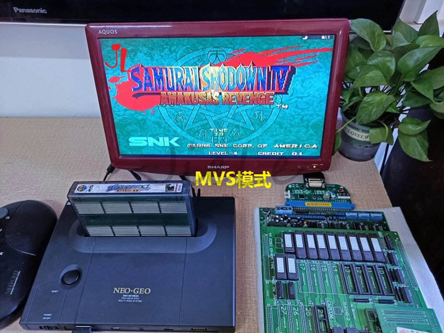 Игровой картридж CBOX MVS SNK NEOGEO CMVS + JAMMA SUPER GUN с джойстиком или геймпадом USB новая