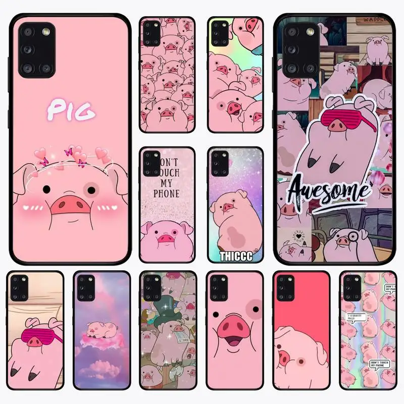 

Cartoon P-Pigs Phone Case For Samsung A 10 11 12 13 20 21 22 30 31 32 40 51 52 53 70 71 72 73 91 13 shell